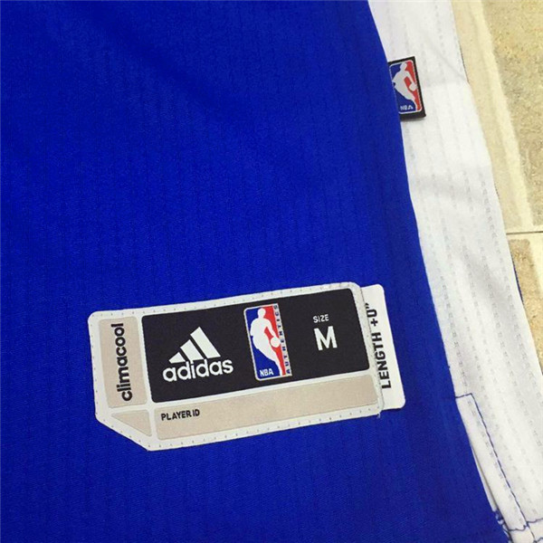 Maillot Authentique Manche Courte Warriors Curry 30 Bleu